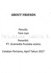 About friends